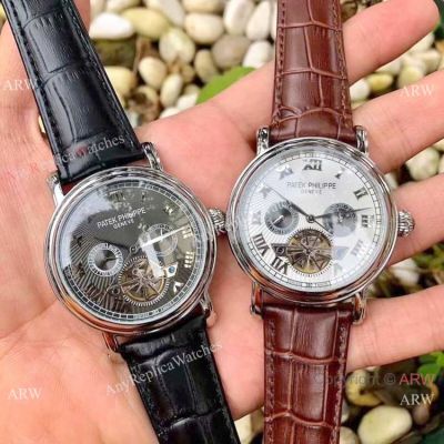 Patek Philippe Geneve tourbillon SS Watches New Replica